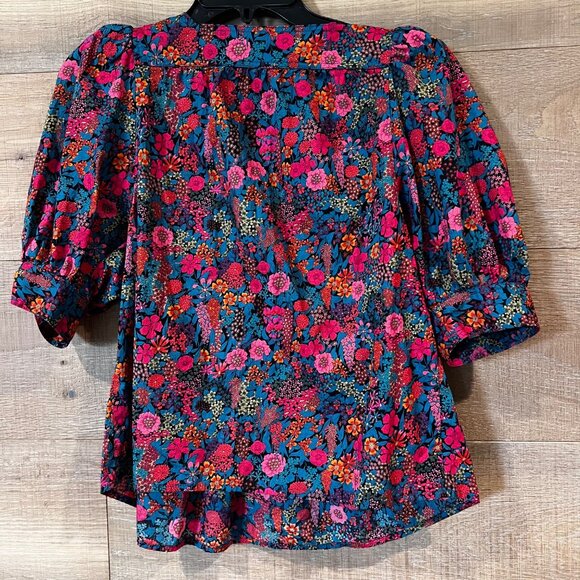 SMYTHE square neck tunic - liberty multi floral size XS - Picture 8 of 8